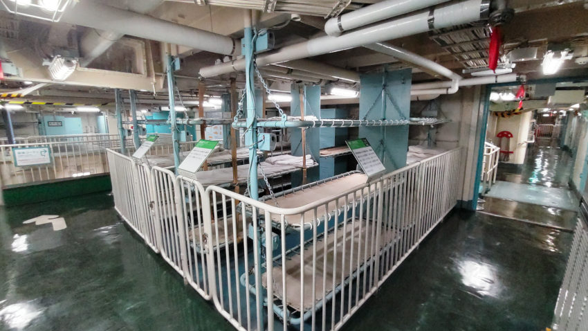 砕氷艦(南極観測船)ふじ 第二甲板の第2居住区 20251021-saihyoukan-fuji-29.jpg