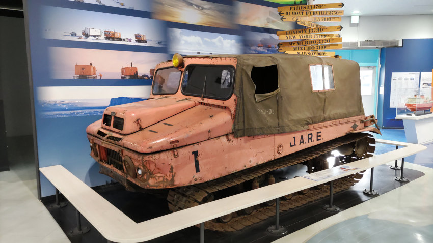 南極の博物館 雪上車 KC20-3S(第1次隊から5次隊まで使われた第1号車) 20251021-saihyoukan-fuji-39.jpg