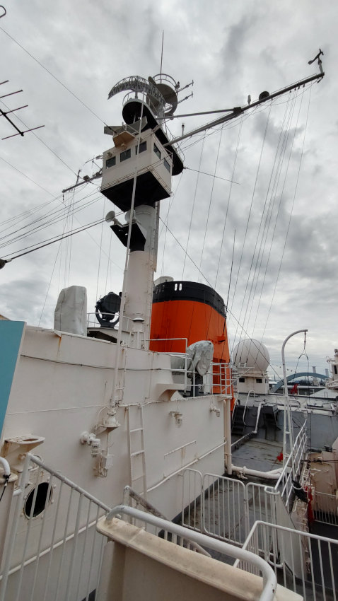 砕氷艦(南極観測船)ふじ メインマスト 20251021-saihyoukan-fuji-58.jpg