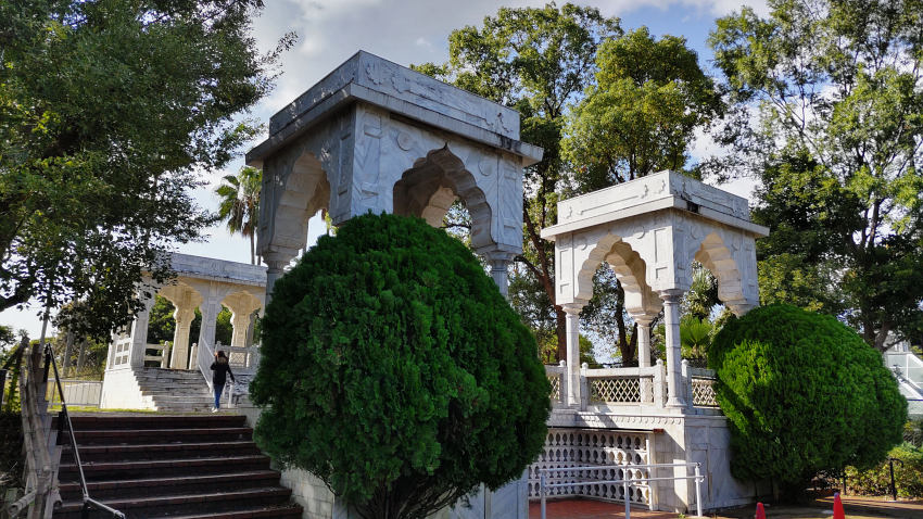 鶴見緑地 国際庭園の「パキスタン庭園」 20251027-pakistan.jpg