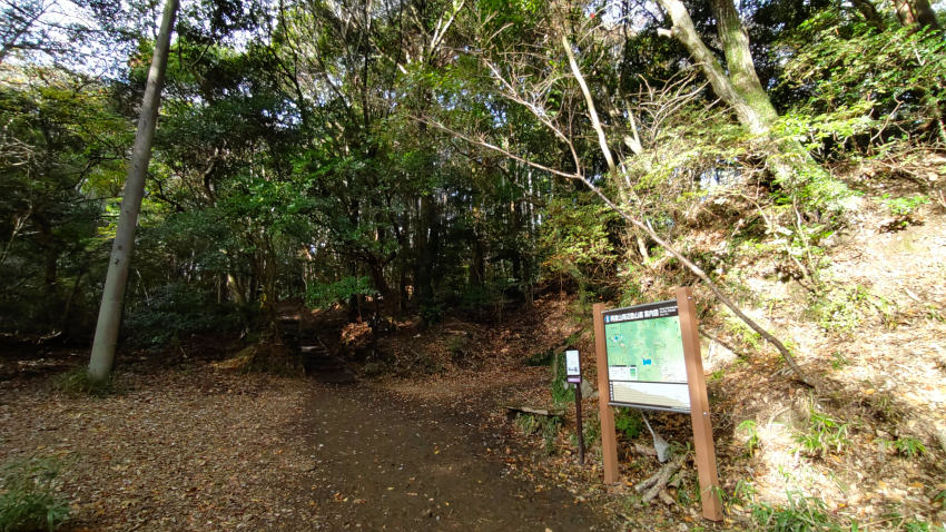 再度越を右折し、再度公園に入る 20251111-futatabikoe.jpg