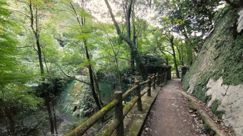 多々部堰堤の右岸側を通過 20251111-tatabeentei.jpg