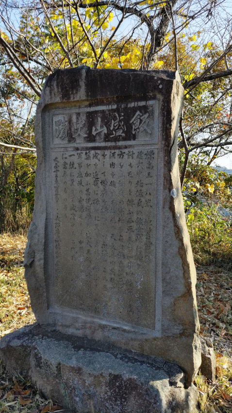 飯盛山史跡碑 20251114-iimoriyama-sisekihi.jpg