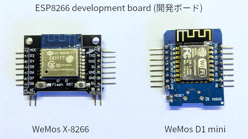 利用したESP8266開発ボードは2種類 20251124-esp8266-devkit.jpg